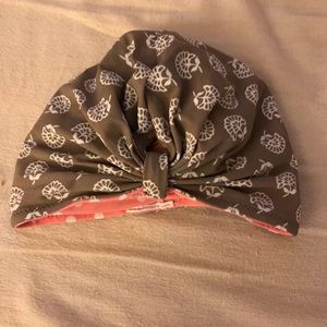 Reversible swim cap
